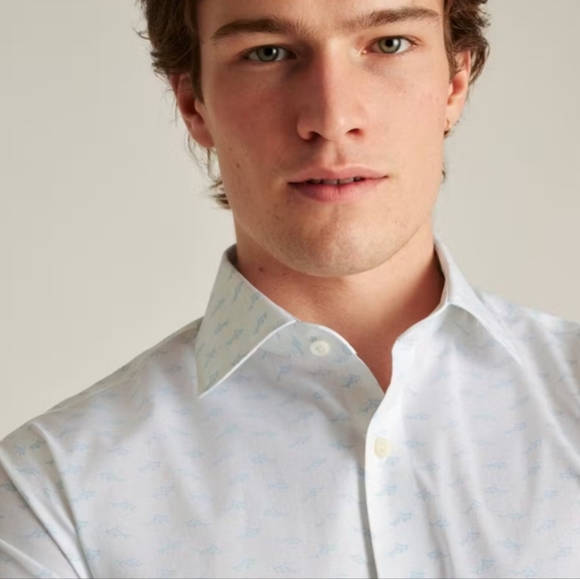 NWT Bonobos Jetsetter Stretch Dress Shirt 17"x 36" - Picture 5 of 6